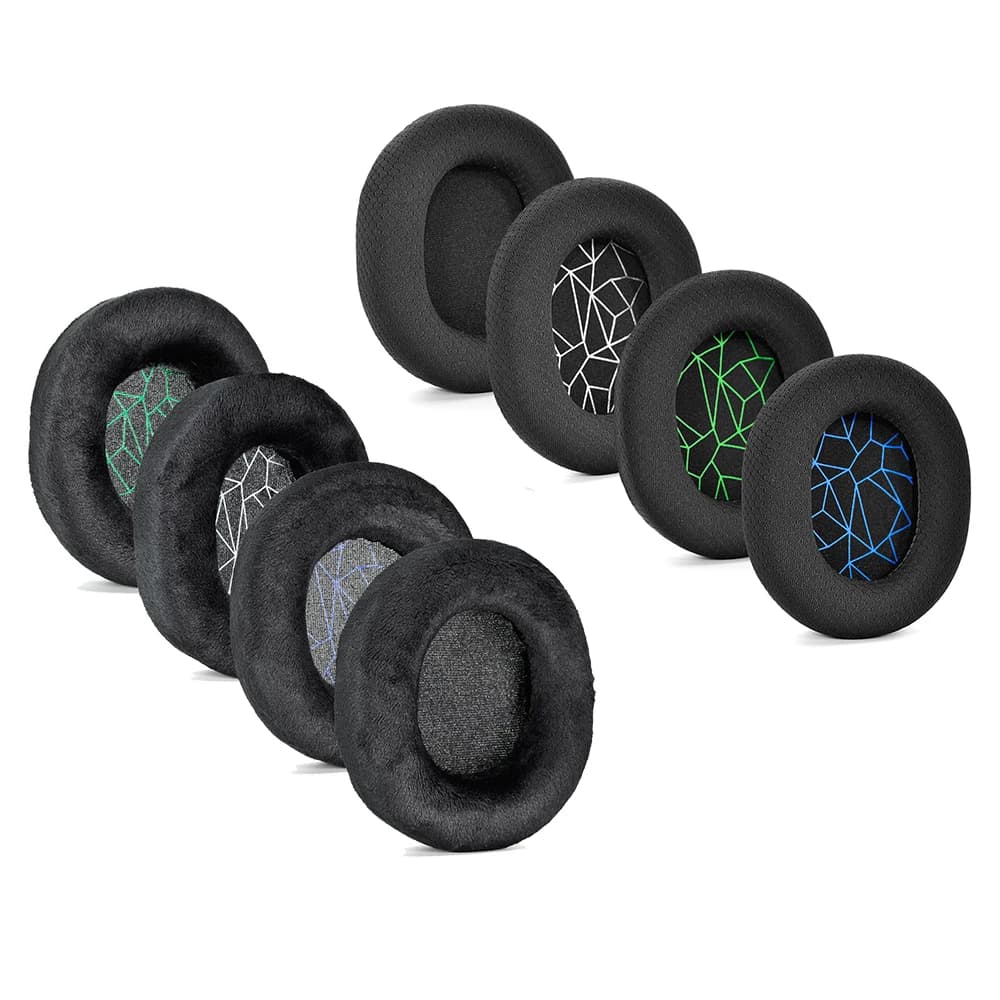 Coussinets d'oreille en tissu d'origine pour casque de jeu sans fil SteelSeries Arctis 3 5 7 Pro Lossless