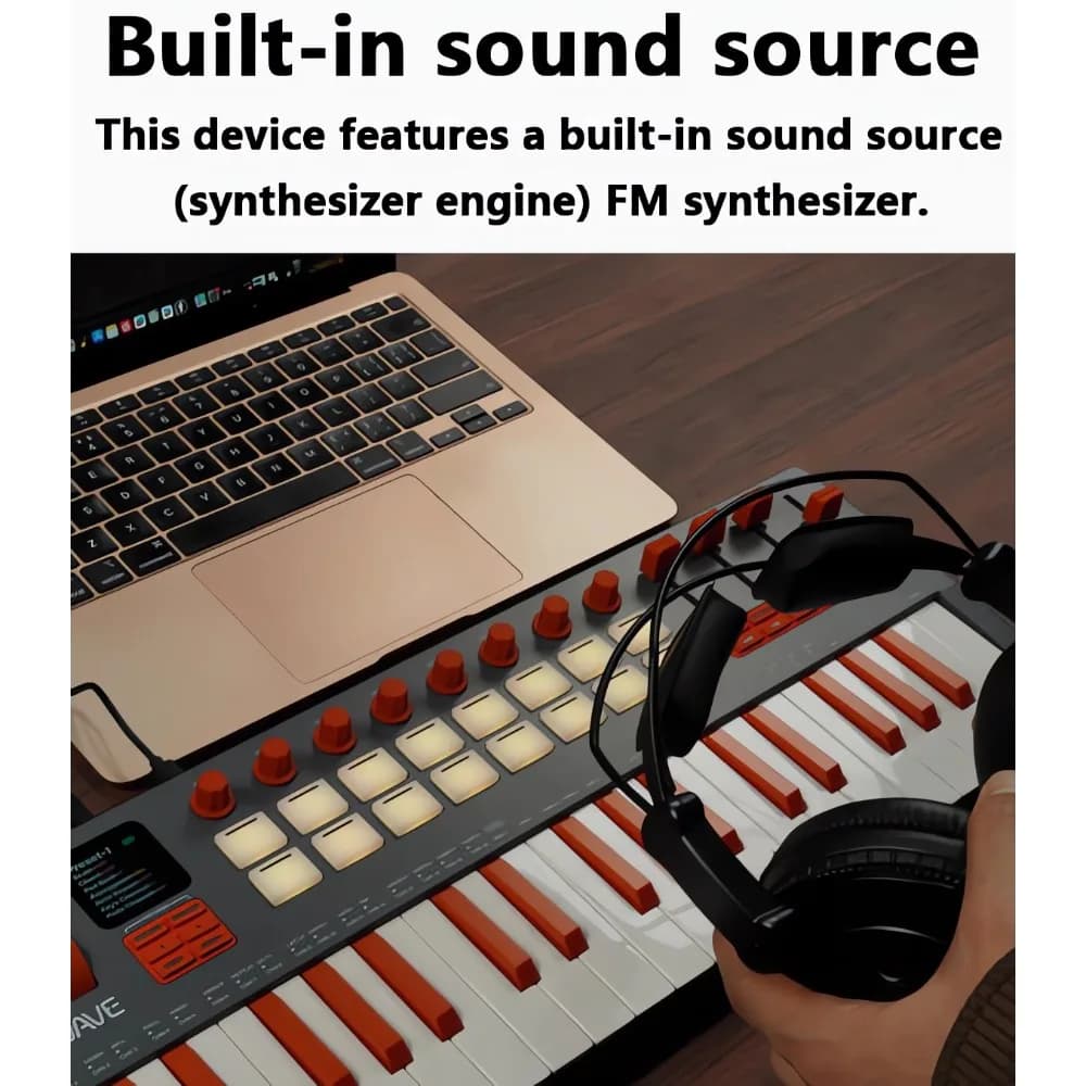 Clavier MIDI Elite SMK-37 avec touches lestées