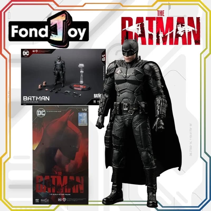 Figurine articulée The Batman 2022 Version Fanl Culture, modèle de personnage de collection avec accessoires interchangeables