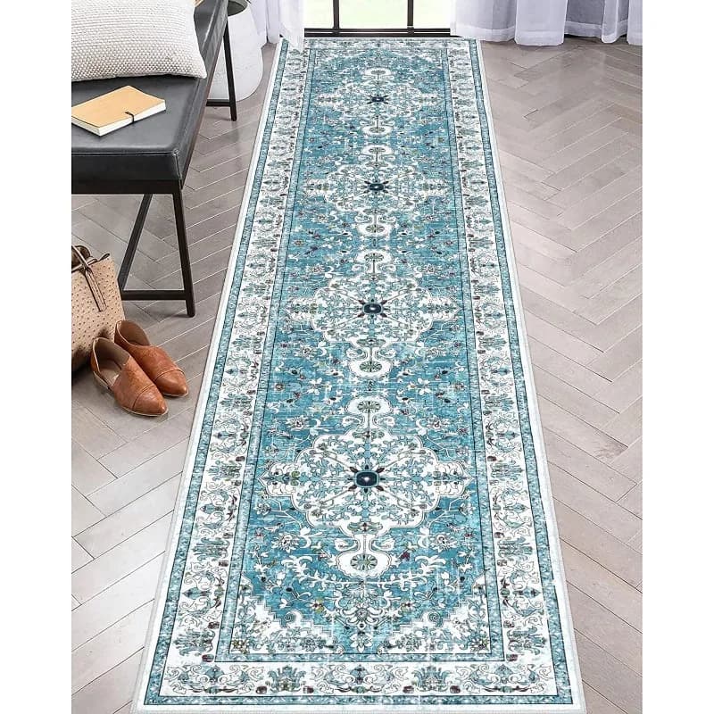 Tapis de couloir Boho, Style ethnique Vintage