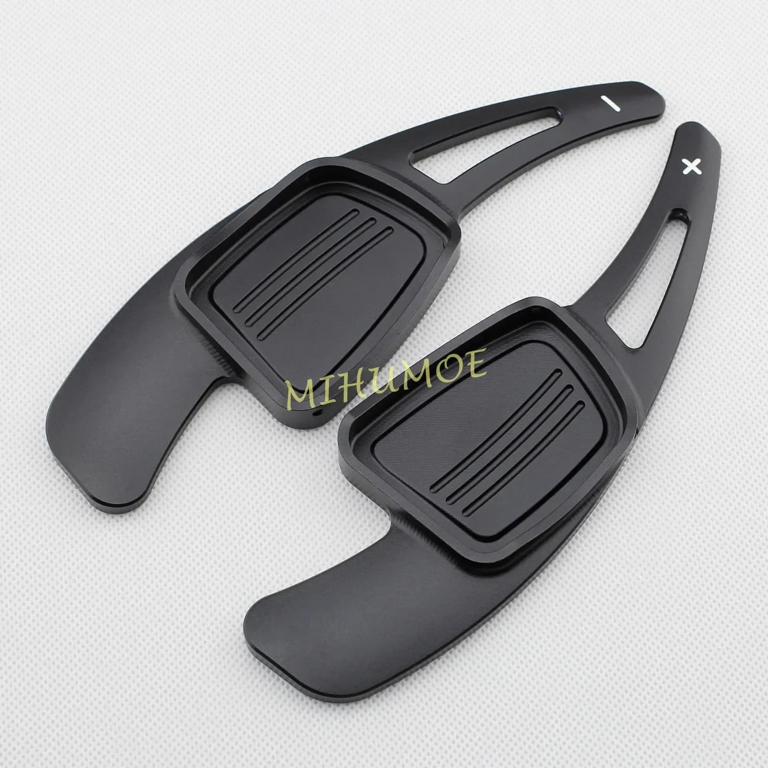 Pour Audi A3 A4 B9 A5 Q2 Q3 Q5 Sportback Q7 Q8 intérieur volant palette manette de vitesse Extension accessoires noir