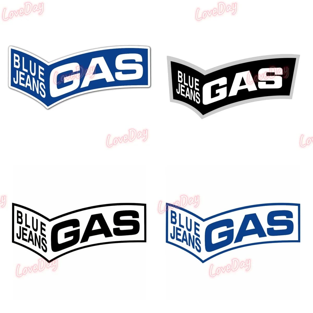 Autocollant en vinyle avec logo GAS Jeans pour sponsor de course moto GAS GP, autocollant décoratif pour casque de course, autocollant pour voiture, autocollants Moto Culture