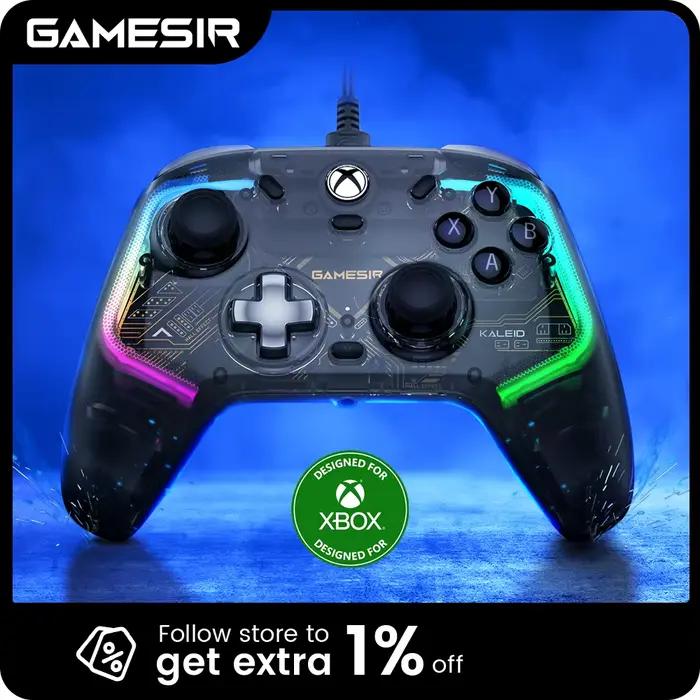 GameSir Kaleid Manette de jeu filaire pour Xbox Series X, Xbox Series S, console de jeu Xbox One, av
